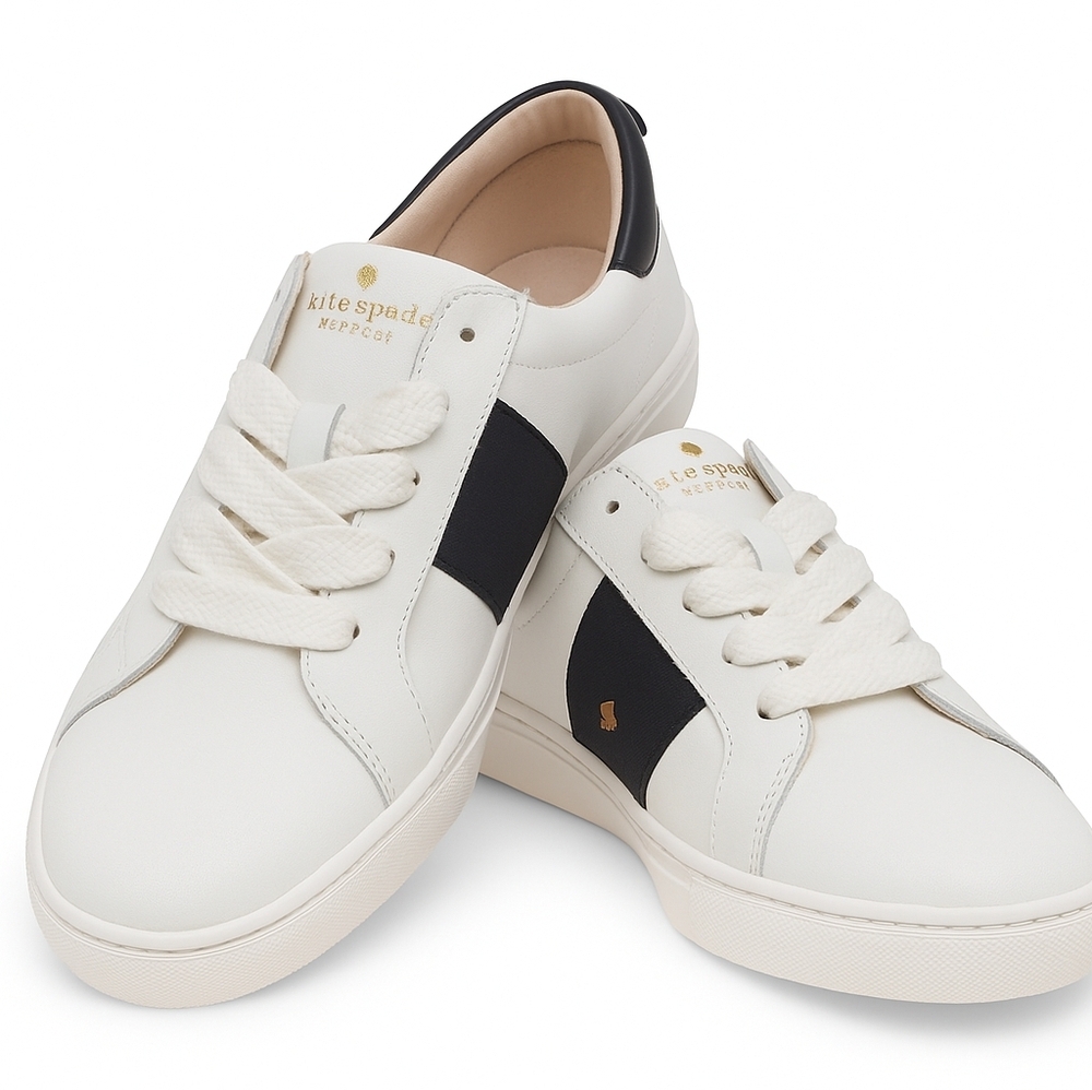 ♠️NWOT! Kate Spade New York “Iggy” Sneakers – Black & White